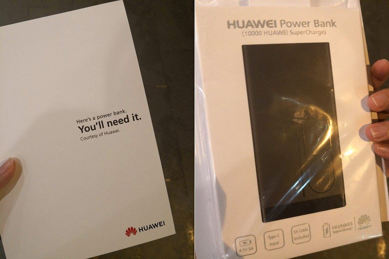 Huawei regala baterias