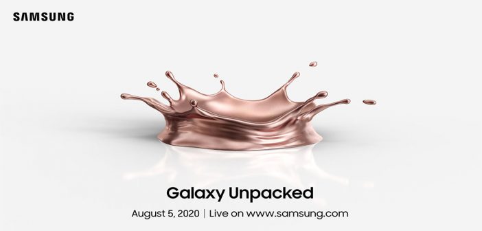 Unpacked Galaxy Note 20