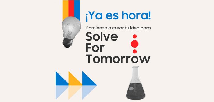 Conéctate al lanzamiento en vivo del concurso escolar de Samsung Solve for Tomorrow