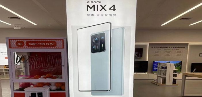 Xiaomi Mi MIX 4 se dejó ver en anuncio de publicidad en China