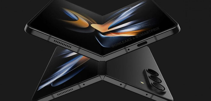 Galaxy Z Fold5 Este será el diseño del nuevo plegable de Samsung, segun renders